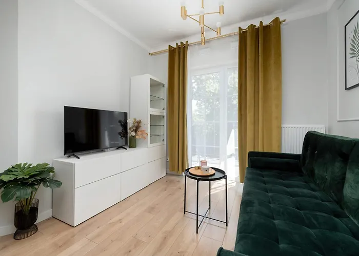 Dark In Center With Desk And Balcony By Renters Apartment *